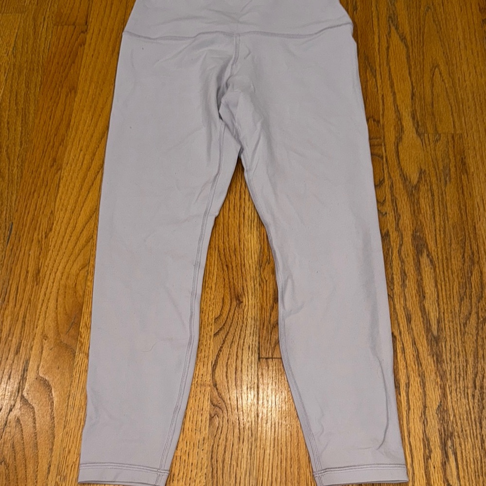 Athleta Gray and Purple Leggings for Everyday Comfort